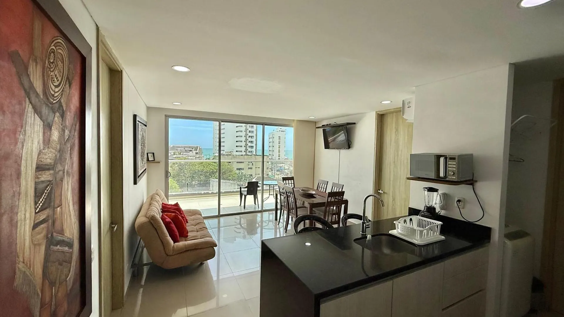 Escapate Al Paraiso! Apartamento Con Piscina A Pasos Del Mar En Marbella Cartagena Colômbia