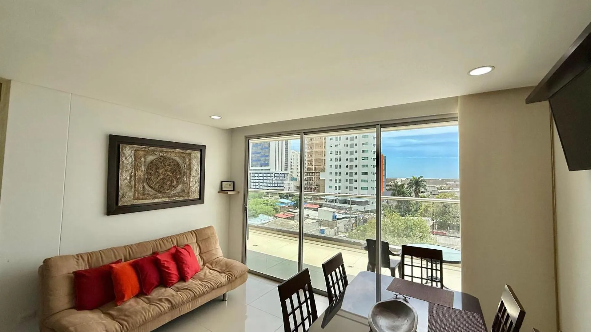 Escapate Al Paraiso! Apartamento Con Piscina A Pasos Del Mar En Marbella Cartagena Colombia